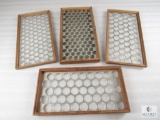 Gemstone Sift Set - 4 Sifter Trays, 1 Solid