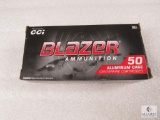 50 Rounds CCI Blazer 9mm Luger 115 Grain FMJ Ammo