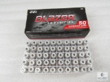 50 Rounds CCI Blazer 9mm Luger 115 Grain FMJ Ammo