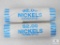 Two Rolls of Jefferson Nickels - Bison and Ocean in View - UNC Condition