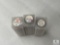 Three Full Rolls of Jefferson Nickels: 1960-D, 1962 and 1962-D