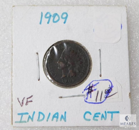 1909 Indian Head Cent, VF