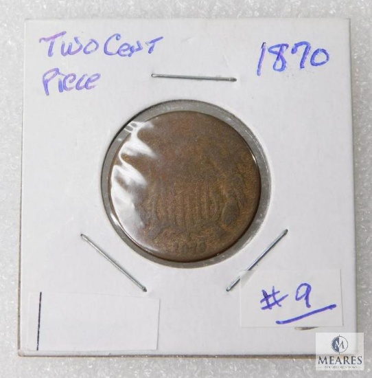 1870 Two Cent Piece