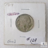 1914 Good Buffalo Nickel