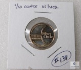 1/10 Ounce Silver Round