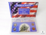 American Heritage World War II Coin Collection - Four Coins