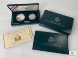 US Mint 1992 Two-Coin Proof Columbus Quincentenary Set