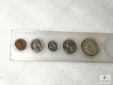 1966 Year Set of Five Coins