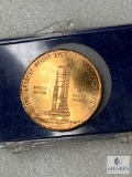 Bronze Commemorative Largest Weight Ever Launched From Earth