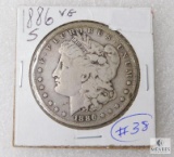 1886-S Morgan Dollar, VG-F