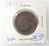 1852 VF, Large Cent