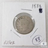 1888 Filler Liberty Nickel
