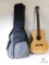 Recording King Six String Guitar Model No. ROS-06 Serial No. A11030705