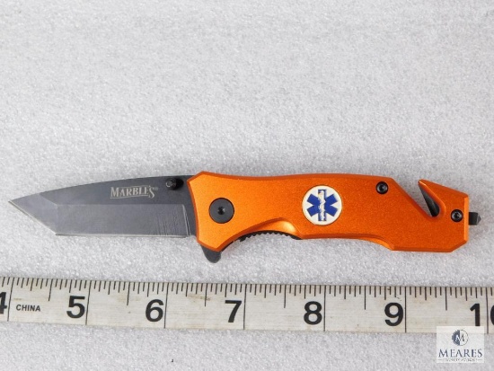 New Marbles EMT Rescue Folder With Belt Clip For Carry