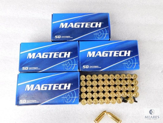 200 Rounds Magtech 9mm Ammo. 115 Grain FMJ