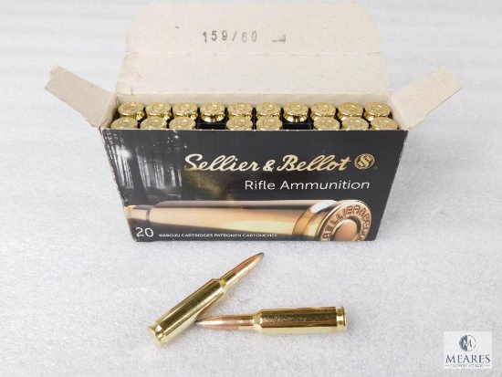 20 Rounds Sellier & Bellot 6.5 Creedmoor Ammo. 140 Grain Soft Point