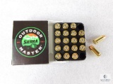 20 Rounds Sierra .380 ACP Ammo. 90 Grain Jacketed Hollow Point