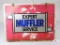 Vintage Muffler Service Double Sided Metal Sign