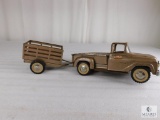 Tonka Toys Pickup Truck with Utility Trailer