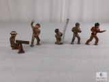 Pod Feet Toy Soldiers Five Piece Lot
