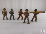 Pod Feet Toy Soldiers Five Piece Lot