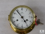 Schatz Royal Mariner Brass Windup Alarm Clock