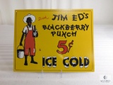 Jim Ed's Blackberry Punch Sign