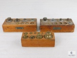 Three Sets of Vintage Scale Weights