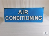 Two Sided Blue Air Conditioning