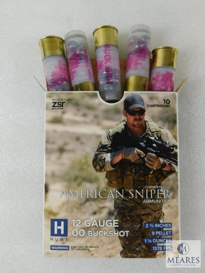 Hunt 12 Gauge 00 Buckshot. Chris Kyle American Sniper Ammo