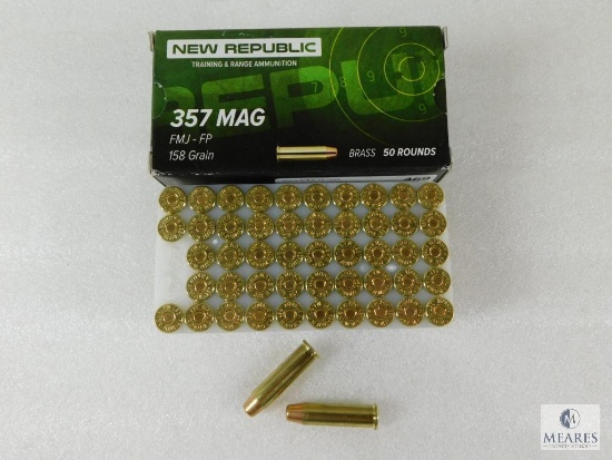 New Republic .357 Mag. 158 Gr. FMJ