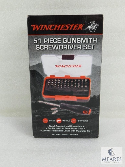 Winchester 51 Piece Gunsmith Screwdriver Set in Box