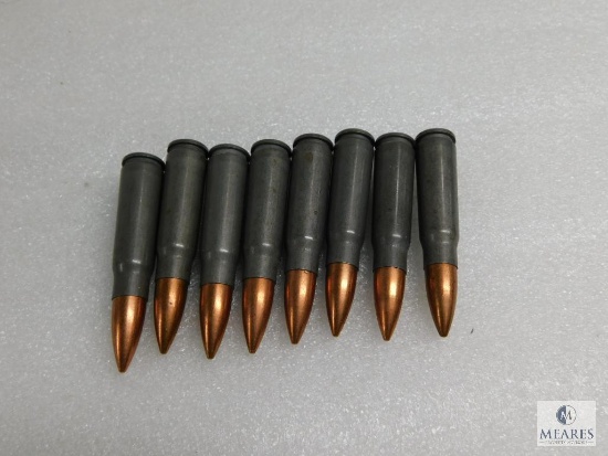 Eight Rounds of Tula 7.62x39 Ammo