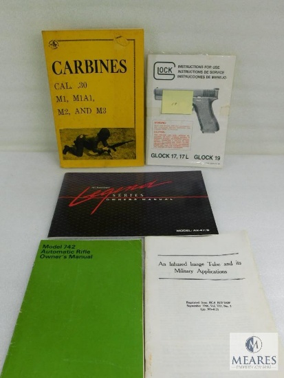 Mixed lot of manuals