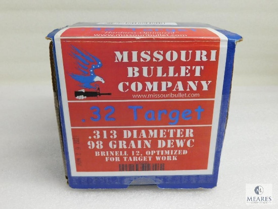 Missouri Bullet Company .32 Cal. 98 Grain Target Bullets