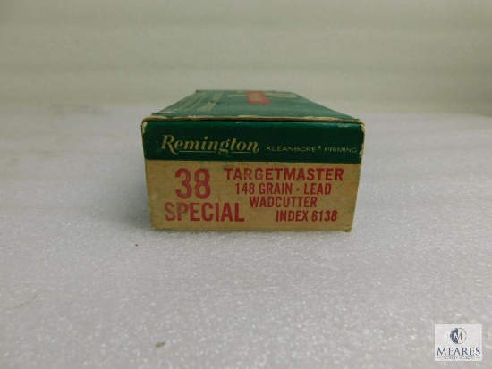 Remington .38 Special Targetmaster 148 Gr. Lead Wadcutter
