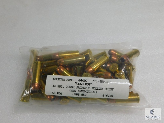 Georgia Arms .44 Special 200 Gr. JHP Gold Dot Ammo