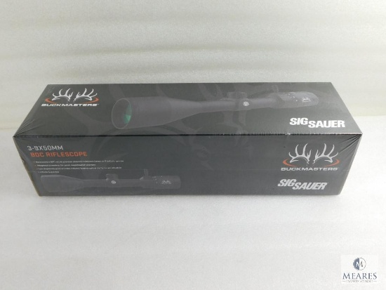 Sig Sauer Buckmasters 3-9x50mm BDC Riflescope