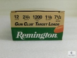 Remington 12 Gauge shotgun Shells 7-1/2 Shot, 2-3/4