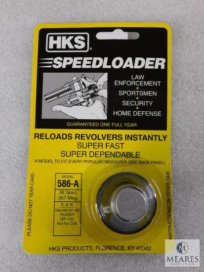 HKS Speedloader 586-A. 38/.357 for S&W L Frame Revolvers