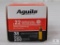 Aguila .22LR Ammo 250 Rounds of 38 GR. Copper Plated Hollow Point
