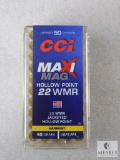 CCi Maxi Mag 22 Magnum Ammo 50 Rounds 40 Grain Hollow Point