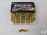 CCi Blazer 9mm Ammo 50 Rounds 115 Grain FMJ