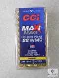 CCi Maxi Mag 22 Magnum Ammo 50 Rounds 40 Grain Hollow Point