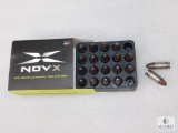 NOVX 9mm Self Defense Ammo 20 Rounds 65 Grain +P