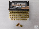 CCi Blazer 9mm Ammo 50 Rounds 115 Grain FMJ