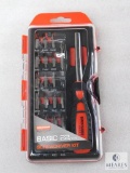 New 22 Piece Birchwood Casey Gunsmith Screwdriver and Bit Set in Hard Case