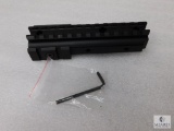 New Tri Rail Delta Mount Fits on AR15 Carry Handles to Add Optics and Lights