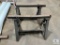 Set of Two Shop Made Saw Horses/Work Stands - 50 inches long x 34 inches tall