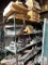 Contents of Storage Shelf - Bandsaw Blades - Some New in Boxes